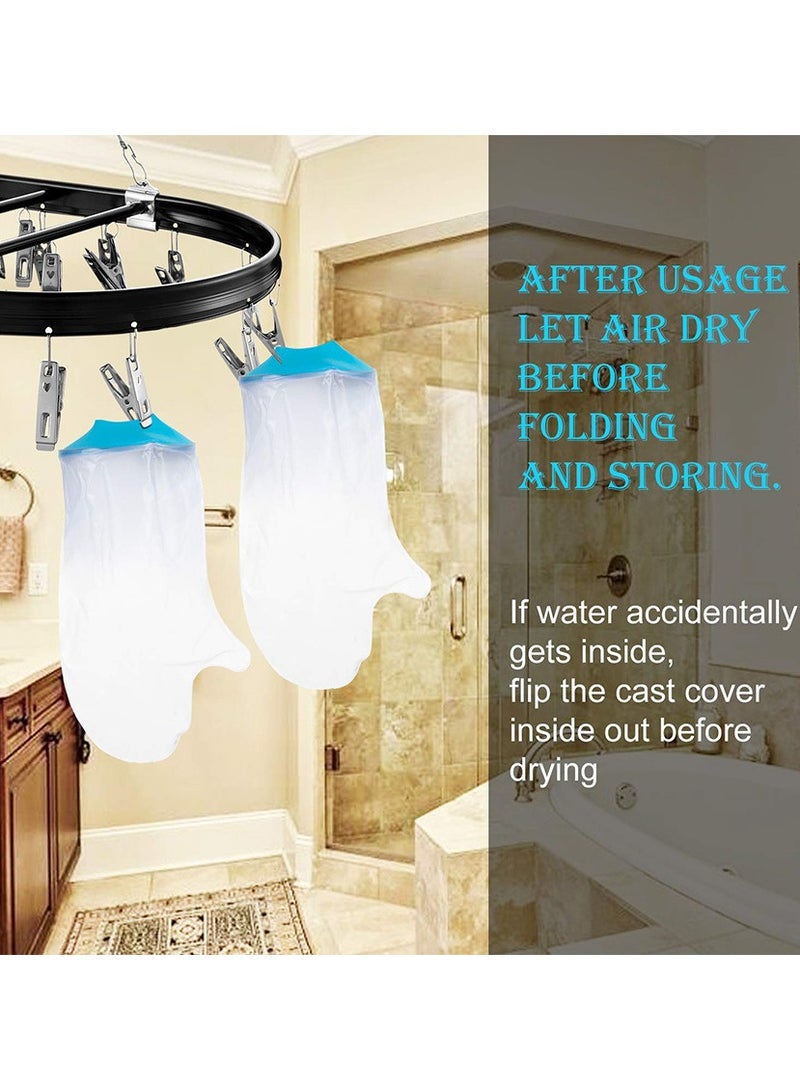 general Waterproof Hand Cast Protector for Adult - Shower Bath Glove for Fracture Wound Care Reusable Sealed Protection Sleeve - Image 3